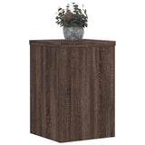 Vidaxx Pflanzenständer 2 Stück 25x25x35 cm Holzwerkstoff braune Eiche
