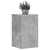 Vidaxx Pflanzenständer 2 Stück 30x30x50 cm Holzwerkstoff Betongrau
