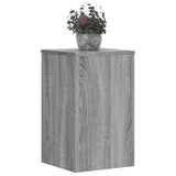 Vidaxxl-Pflanzenständer, 2 Stück, 30 x 30 x 50 cm, Holzwerkstoff, graues Sonoma