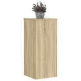 VidaXL Pflanzenständer, 2 Stück, 30 x 30 x 70 cm, Holzwerkstoff, Sonoma-Eiche