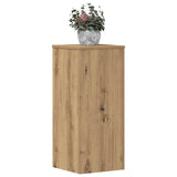 Vidaxx Pflanzenständer 2 Stück 30x30x70 cm Holz handgefertigte Eiche
