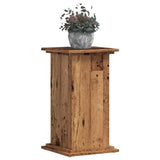 Vidaxx Pflanzenständer 33x33x60 cm behandeltes Holz, altholzfarben