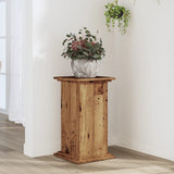 Vidaxx Pflanzenständer 33x33x60 cm behandeltes Holz, altholzfarben
