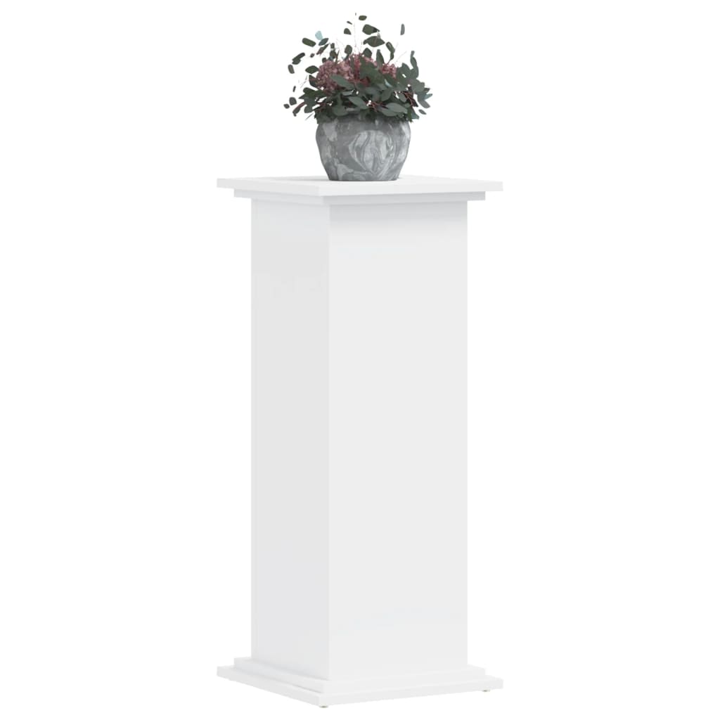 Vidaxx Pflanzenständer 33x33x80 cm Holzwerkstoff weiß