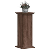 Vidaxx Pflanzenständer 33x33x80 cm, Holzwerkstoff, braune Eiche