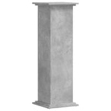 Vidaxx Pflanzenständer 33x33x100 cm Holzwerkstoff Betongrau