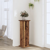 Vidaxx Pflanzenständer 33x33x100 cm behandeltes Holz, altholzfarben