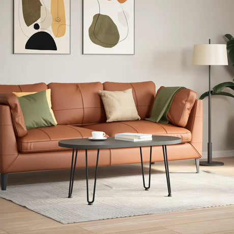 Vidaxl haarnadelpoten voor salontafel 4 st 42 cm massief staal zwart