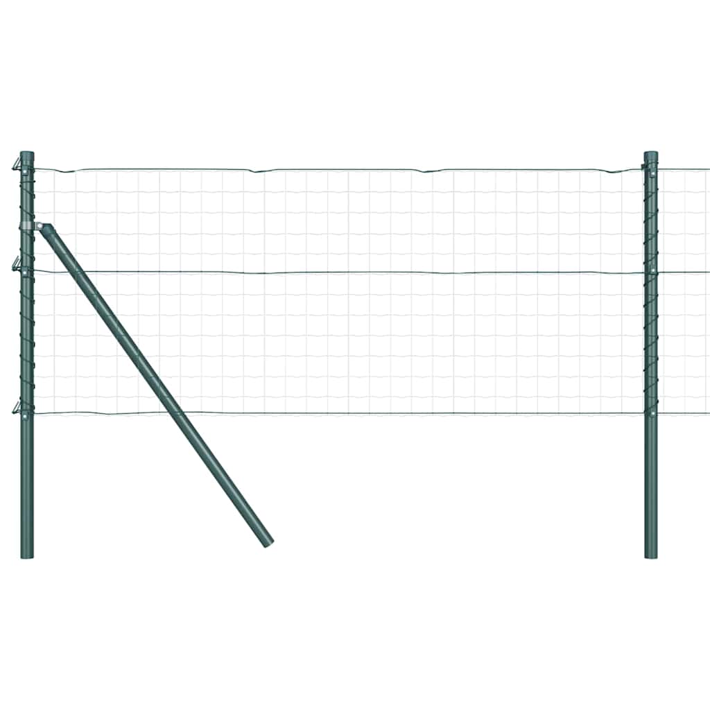 Vidaxl Zaunpfosten 26 Stück grün 3,2 x 3,2 x 120 cm
