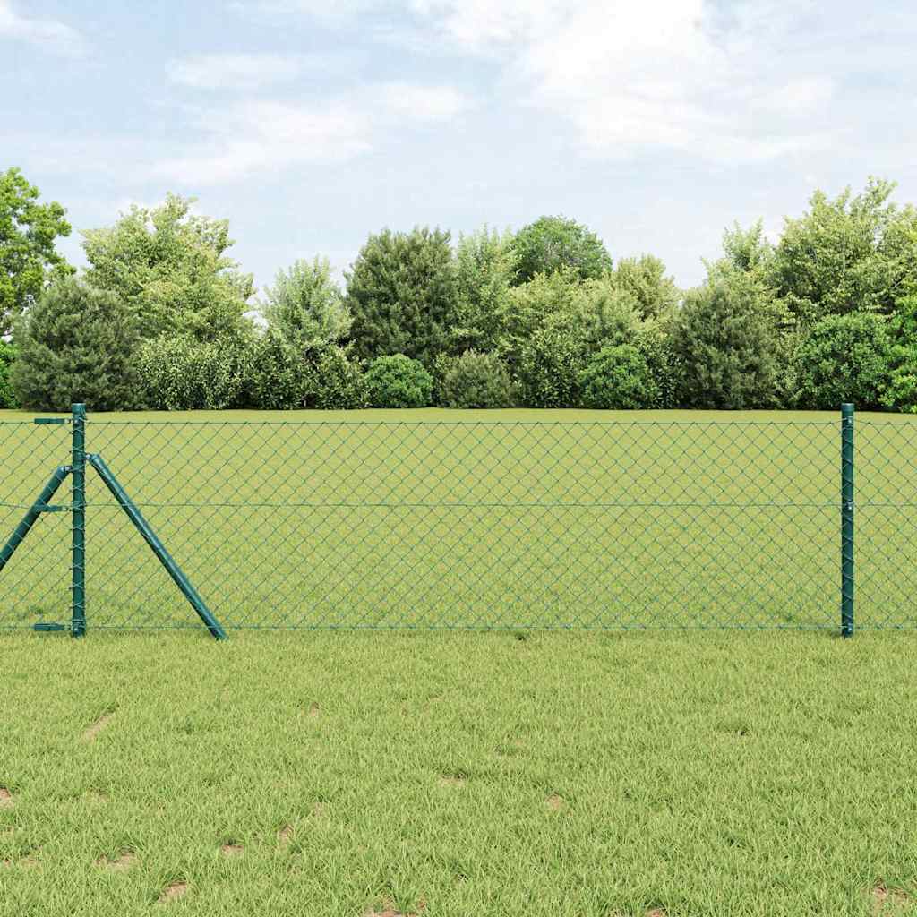 Vidaxl Zaunpfahl grün 10 x 0,6 m (40 x 40 mm Maschenweite)