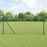 Vidaxl Zaunpfahl grün 10 x 1,4 m (40 x 40 mm Maschenweite)
