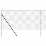 Vidaxl Zaunpfahl grün 10 x 1,4 m (40 x 40 mm Maschenweite)