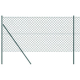Vidaxl Zaunpfahl grün 10 x 1,5 m (60 x 60 mm Maschenweite)