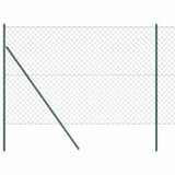 Vidaxl Zaunpfahl grün 10 x 1,6 m (60 x 60 mm Maschenweite)