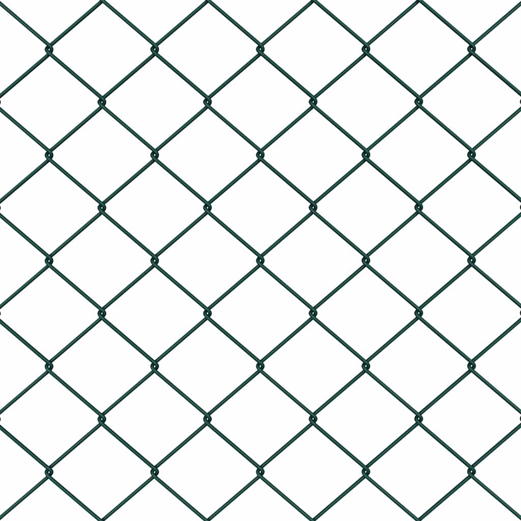 Vidaxl Zaunpfahl grün 10 x 1,2 m (40 x 40 mm Maschenweite)