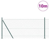 Vidaxl Zaunpfahl grün 10 x 0,8 m (60 x 60 mm Maschenweite)