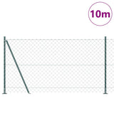 Vidaxl Zaunpfahl grün 10 x 1,2 m (60 x 60 mm Maschenweite)