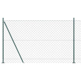 Vidaxl Zaunpfahl grün 10 x 1,5 m (60 x 60 mm Maschenweite)