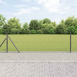 Vidaxl Zaunpfahl grau 10 x 0,6 m (40 x 40 mm Maschenweite)
