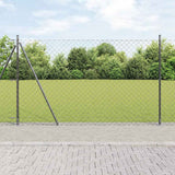 Vidaxl Zaunpfahl grau 10 x 1,6 m (60 x 60 mm Maschenweite)