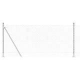 Vidaxl Zaunpfahl Silber 10 x 1 m (40 x 40 mm Maschenweite) Stahl