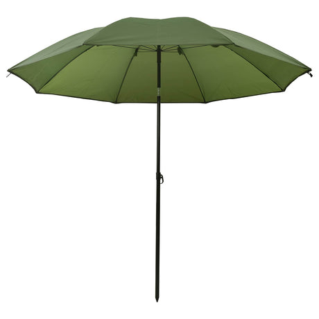 Vidaxl vis paraplu geel leger 300 x 240 cm oxford polyester