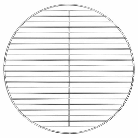 Vidaxl barbecuerooster zilver 43 x 43 cm roestvrij staal