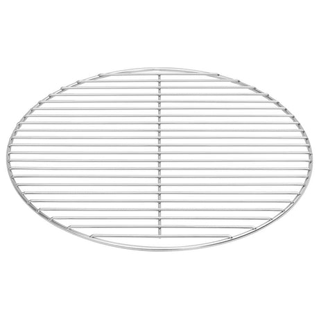 Vidaxl barbecuerooster zilver 43 x 43 cm roestvrij staal
