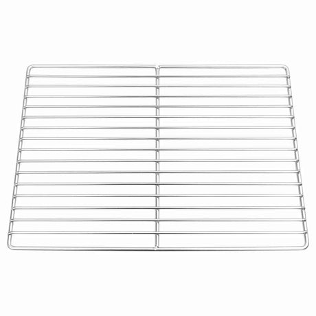 Vidaxl grillrooster zilver 40 x 30 cm roestvrij staal