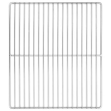 Vidaxl grillrooster zilver 40 x 35 cm roestvrij staal