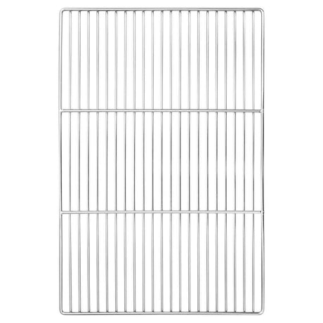 Vidaxl grillrooster zilver 60 x 40 cm roestvrij staal