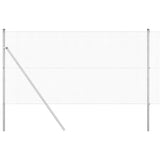 Vidaxl afrasteringspaal zilver 25 x 1 m (12 x 12 mm gaas) staal