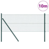Vidaxl afrasteringspaal groen 10 x 0,5 m (19 x 19 mm gaas) staal