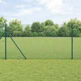 Vidaxl afrasteringspaal groen 10 x 1,2 m (12 x 12 mm gaas)