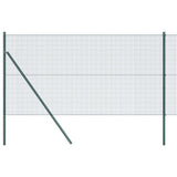 Vidaxl afrasteringspaal groen 10 x 1,2 m (16 x 16 mm gaas)