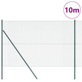 Vidaxl afrasteringspaal groen 10 x 1,6 m (12 x 12 mm gaas)