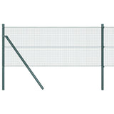Vidaxl afrasteringspaal groen 25 x 0,8 m (16 x 16 mm heknet)