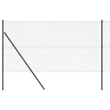 Vidaxl afrasteringspaal grijs 25 x 1,2 m (19 x 19 mm gaas)
