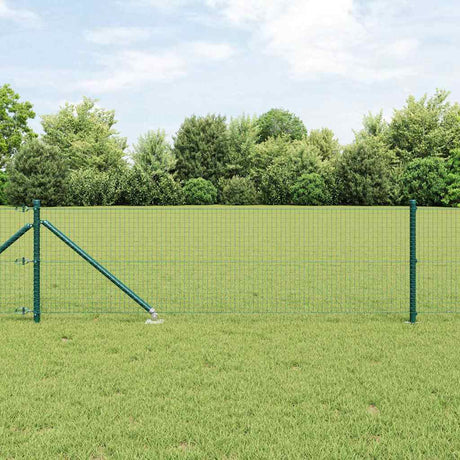 Vidaxl afrasteringspaal groen 25 x 0,6 m (25 x 25 mm gaas)