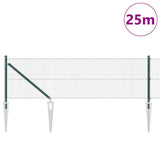 Vidaxl afrasteringspaal groen 25 x 0,8 m (12 x 12 mm gaas)