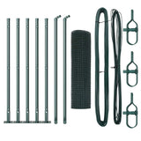 Vidaxl afrasteringspaal groen 10 x 0,4 m (12 x 12 mm gaas)