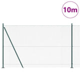 Vidaxl afrasteringspaal groen 10 x 1,5 m (16 x 16 mm gaas)