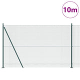 Vidaxl afrasteringspaal groen 10 x 1,6 m (12 x 12 mm gaas)