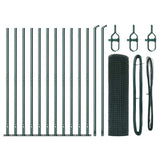 Vidaxl afrasteringspaal groen 25 x 0,6 m (25 x 25 mm gaas)