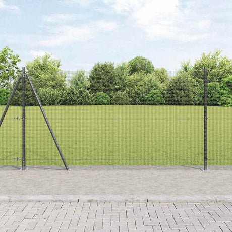 Vidaxl afrasteringspaal grijs 10 x 1,2 m (16 x 16 mm gaas)
