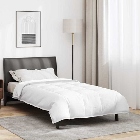 Vidaxl 2-in-1 dekbed wit 140 x 220 cm veren