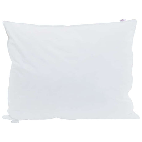 Vidaxl hoofdkussen met kussen 2 pcs wit 50 x 70 cm veren