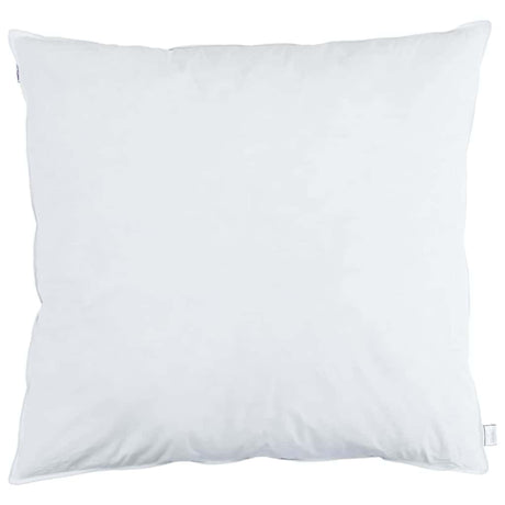 Vidaxl hoofdkussen met kussen 2 pcs wit 80 x 80 cm veren