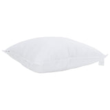Vidaxl hoofdkussen met kussen 2 pcs wit 40 x 40 cm katoen