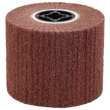 Vidaxl schuurrollen 3 pcs bruin 12 x 12 x 10 cm synthetische vezel